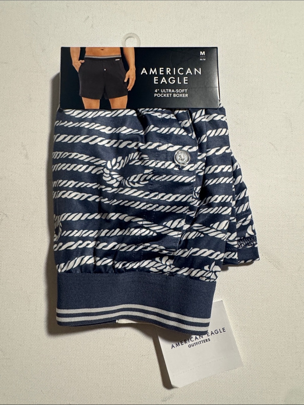 American Eagle Pocket Boxers Mens Medium